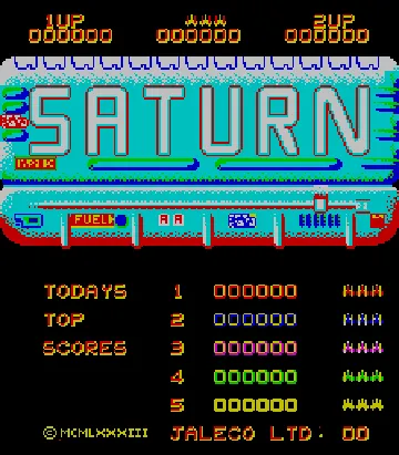 Saturn screen shot title